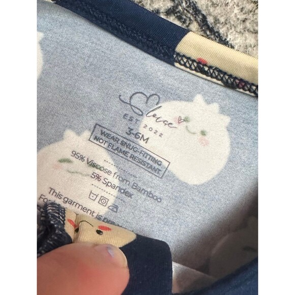 Love Eloise | Dumpling Bambok Zippie | 3-6m - Picture 3 of 4